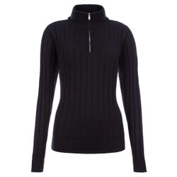 Fera Meister Jeannie Sweater Women's in Black and Winter White